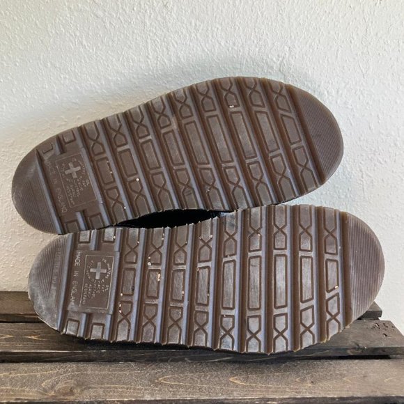 Vintage Doc Dr Martens Mens Black Leather Double Strap Chunky Sandals Size US 10 - Picture 9 of 10